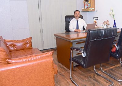 narinder sharma at office